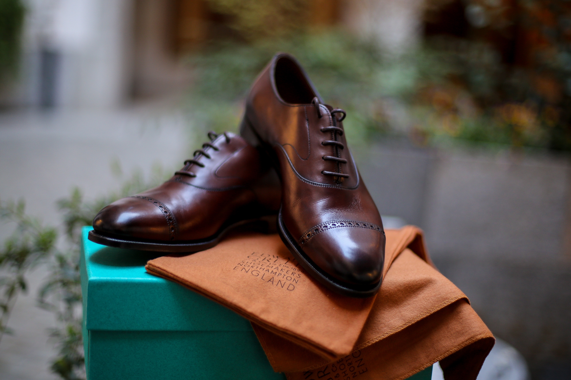 お得豊富な EDWARD GREEN - Edward Green leather shoes uk7の通販 by ...